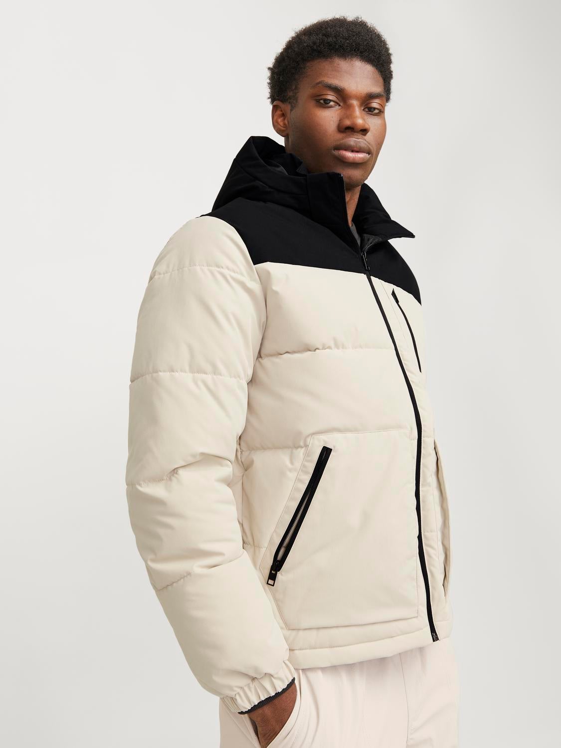 Puffer jacket White Jack Jones