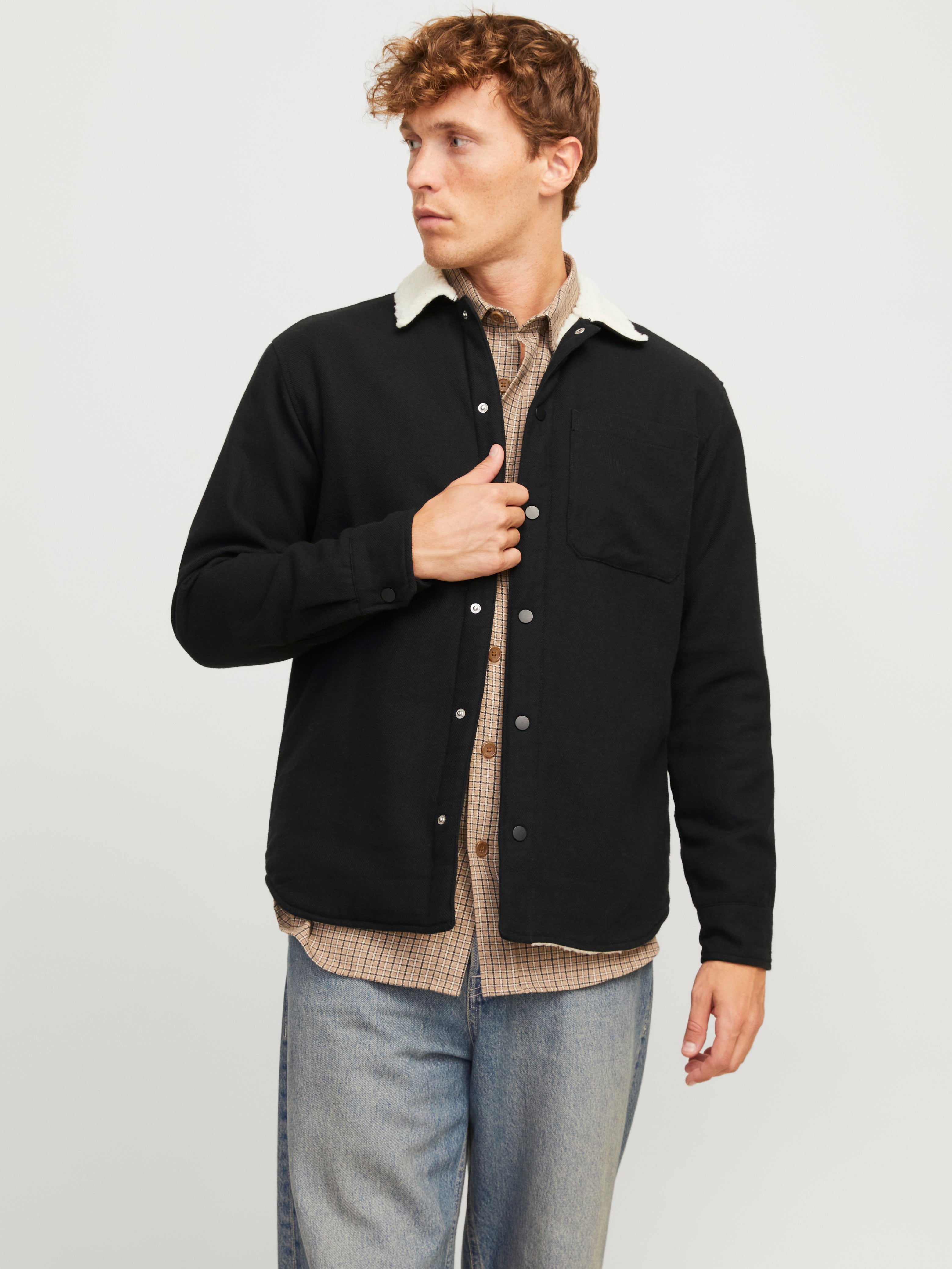 Locker Geschnitten Overshirt