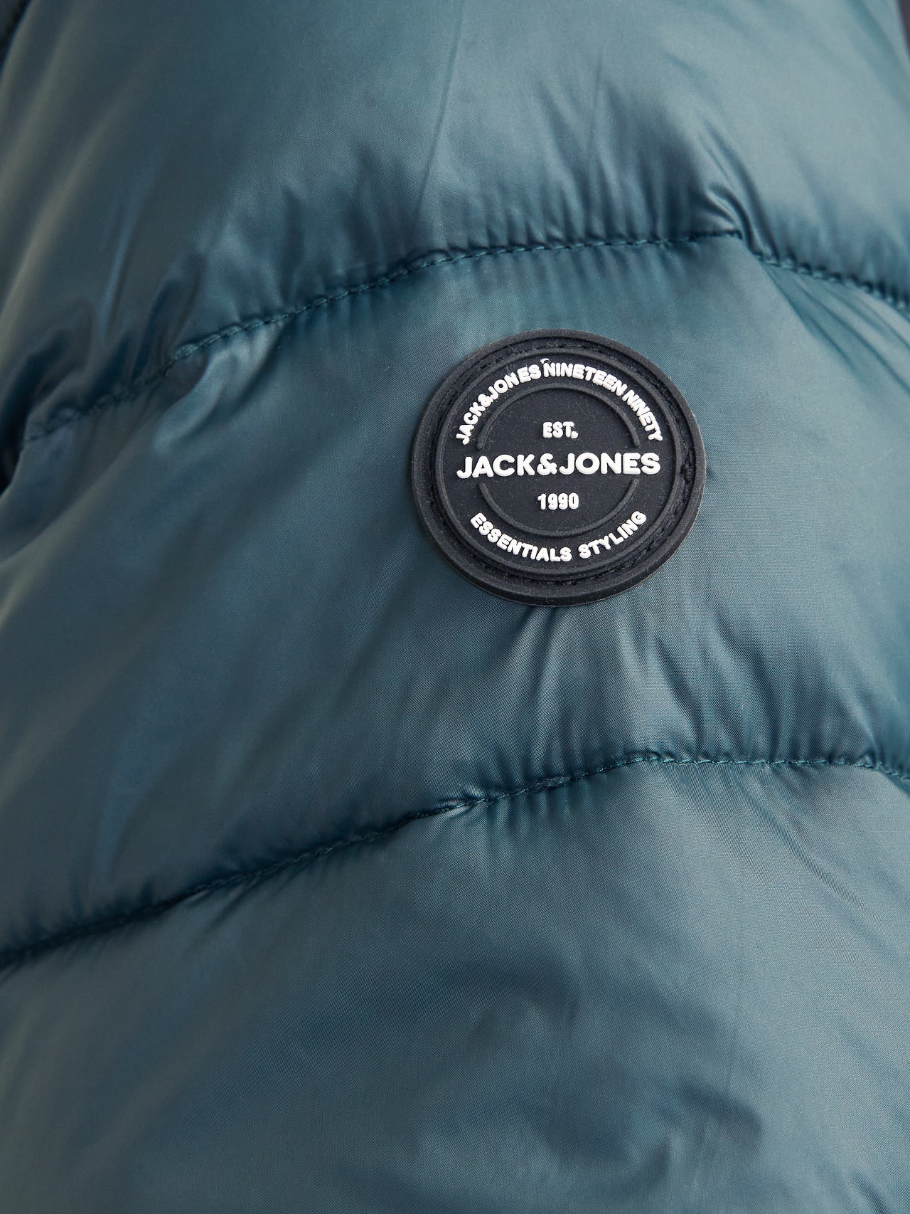 Jack & Jones Με ψηλό όρθιο γιακά Μανσέτες με ελαστικό δέσιμο Καπιτονέ σακάκι -Magical Forest - 12258444