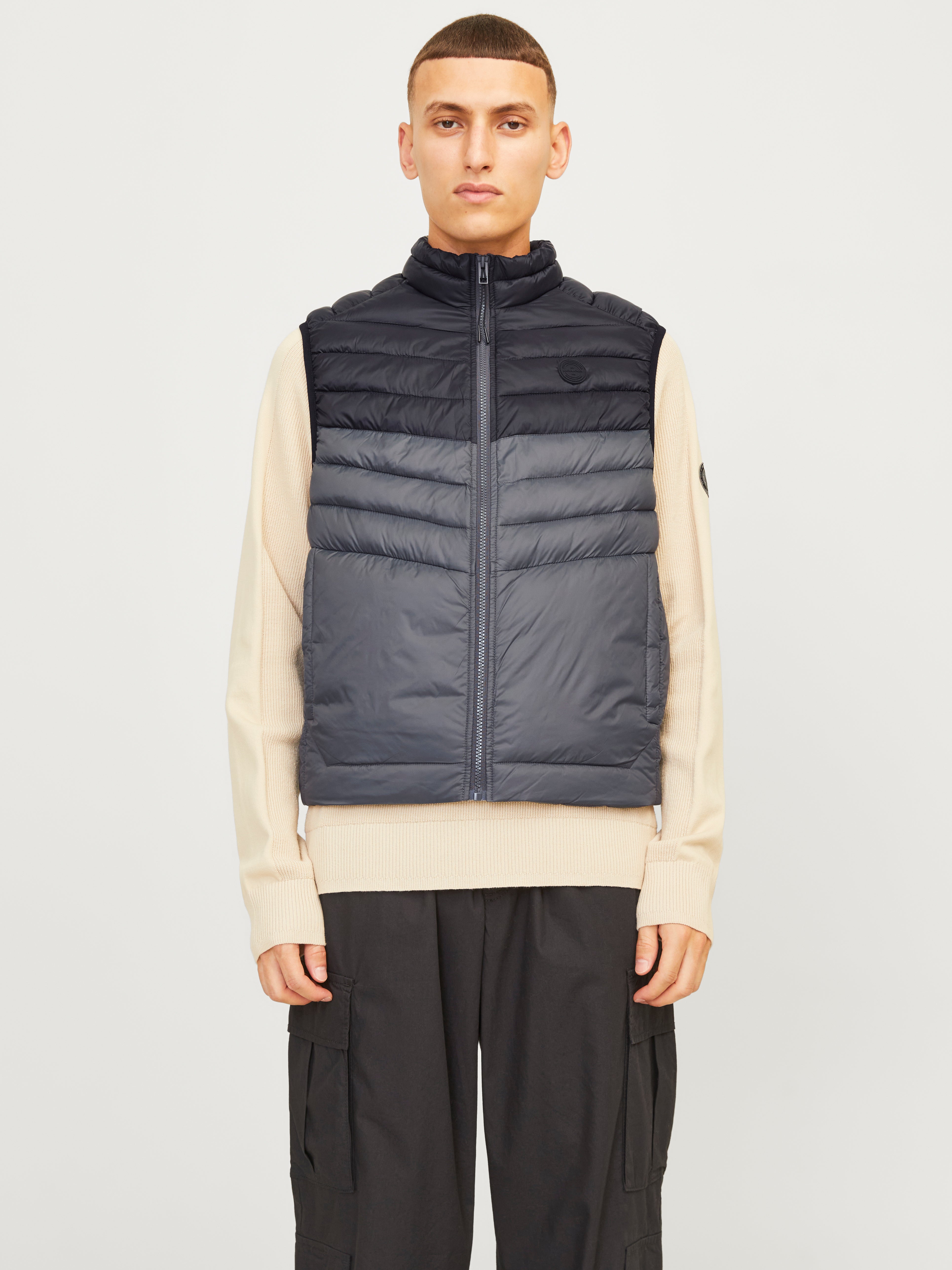 JACK & JONES JPRCCFROST LIGHT VEST - Gilet Leggero Antivento Con Tasche In Pile, Taglio Uomo - 3