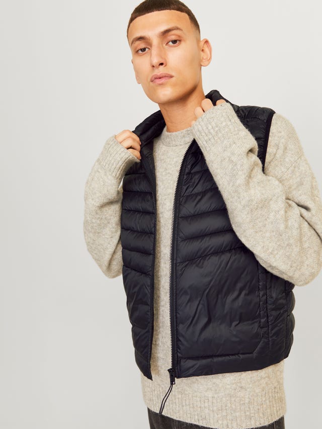 Jack & Jones Gilet Matelassé Sans Manches Homme – Chaleur Légère Et Style Décontracté