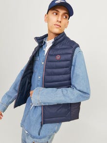 Jack & Jones Pūkinė liemenė -Navy Blazer - 12258457