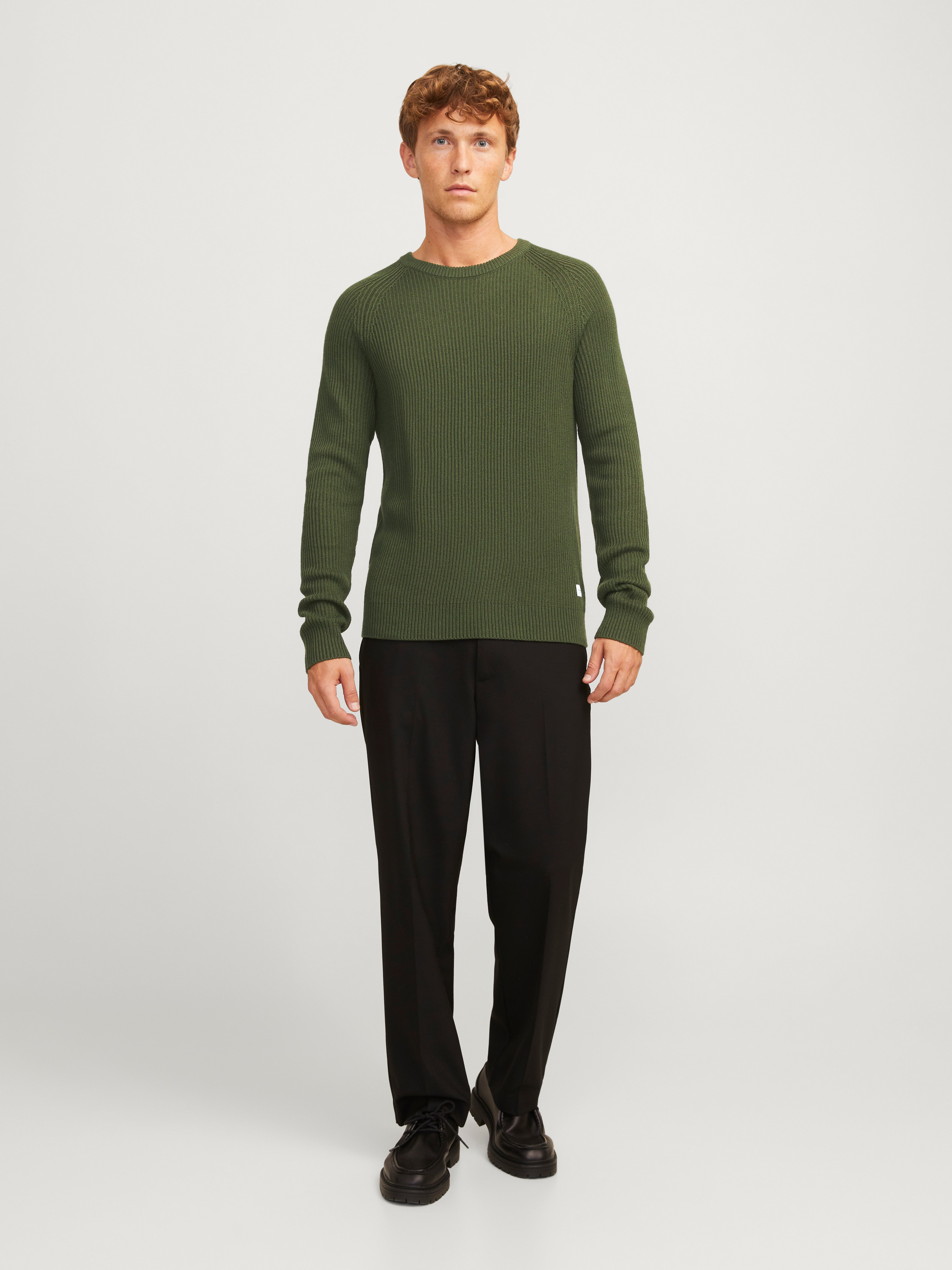 Plain Crew Neck Jumper