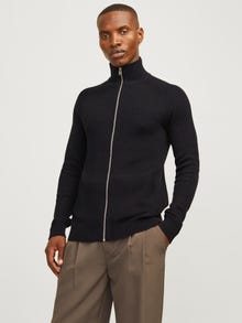 Jack & Jones Cardigan en maille -Black - 12258474
