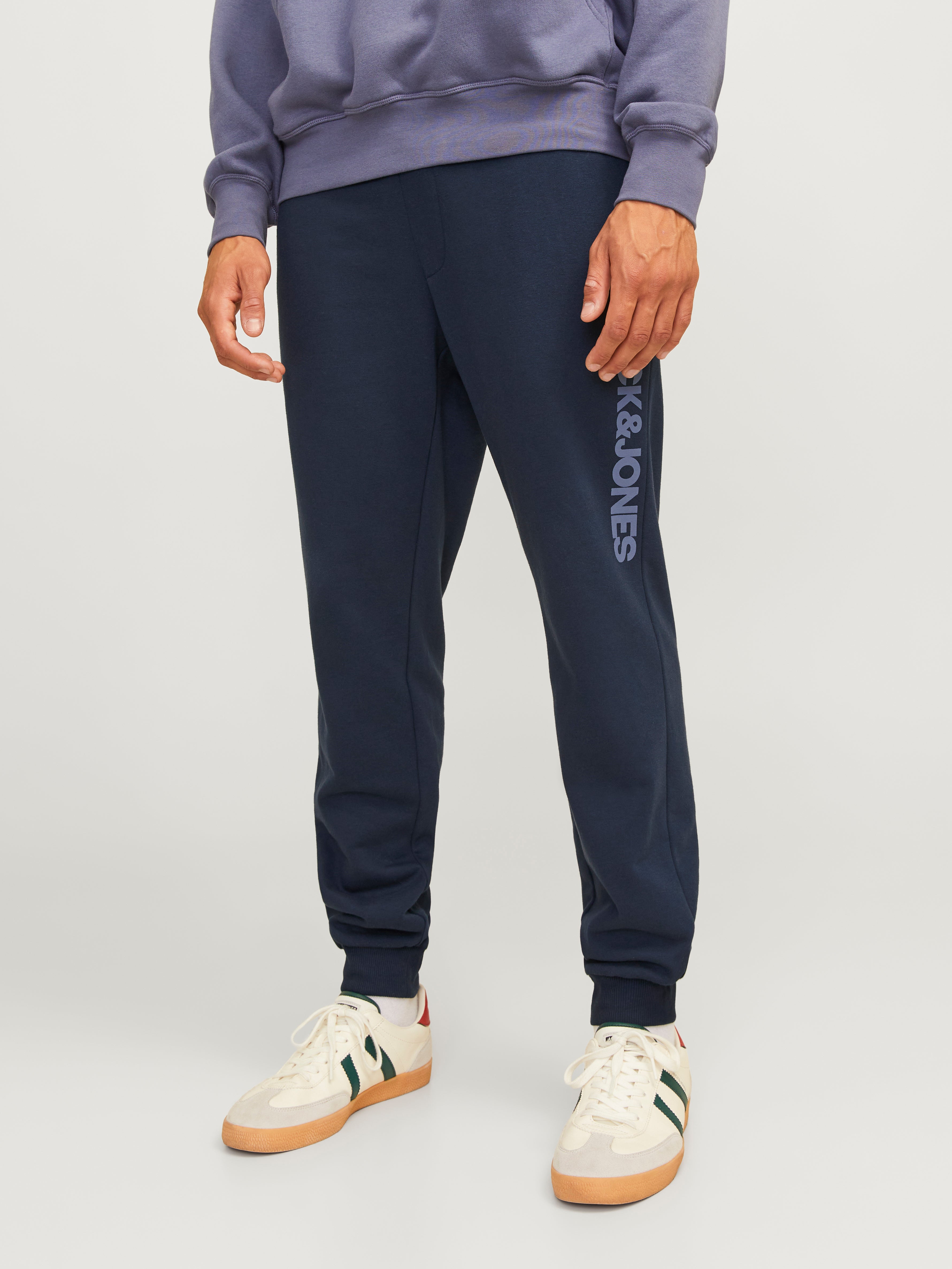 Pantalon de survetement Regular Fit Bleu fonce Jack Jones