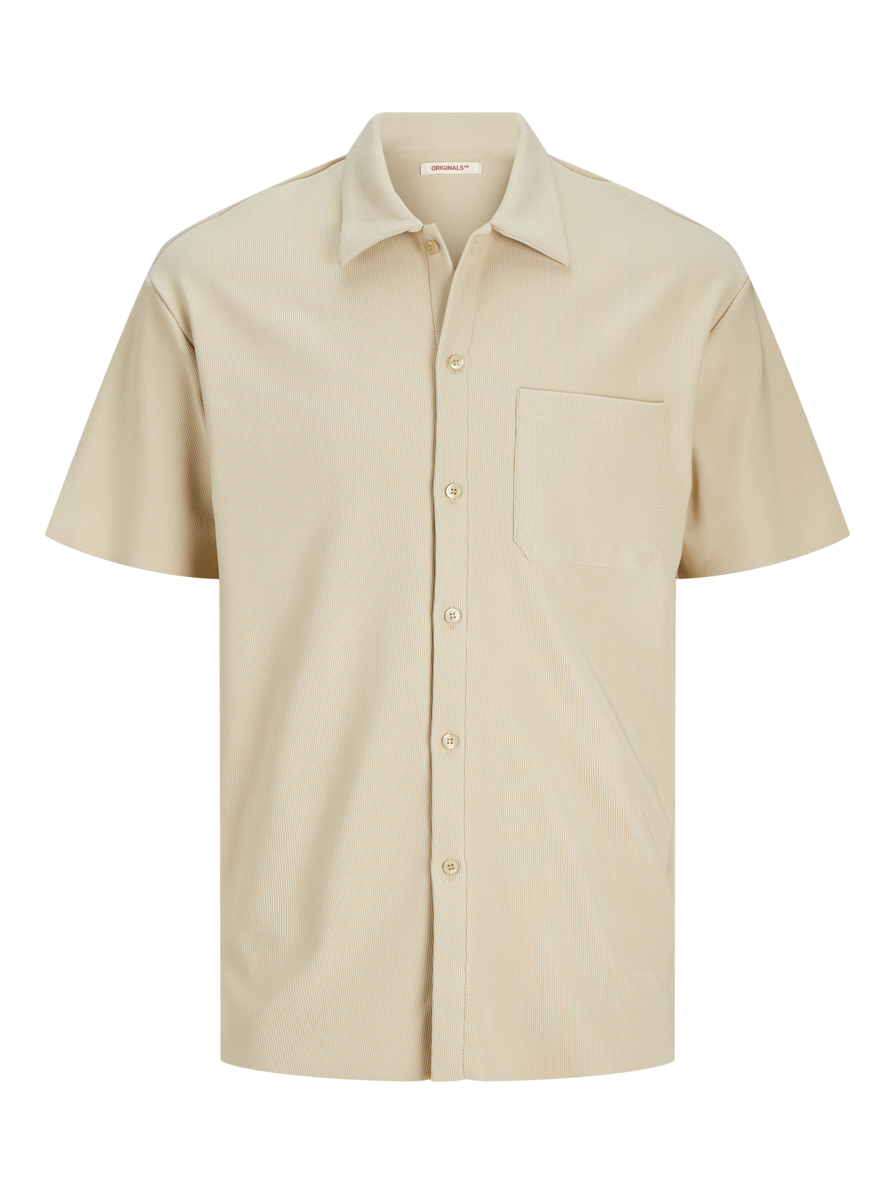 Jack & Jones Relaxed Fit Resort shirt -Fields Of Rye - 12258487