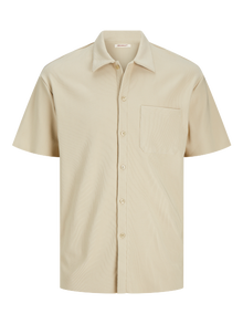 Jack & Jones Relaxed Fit Resort shirt -Fields Of Rye - 12258487