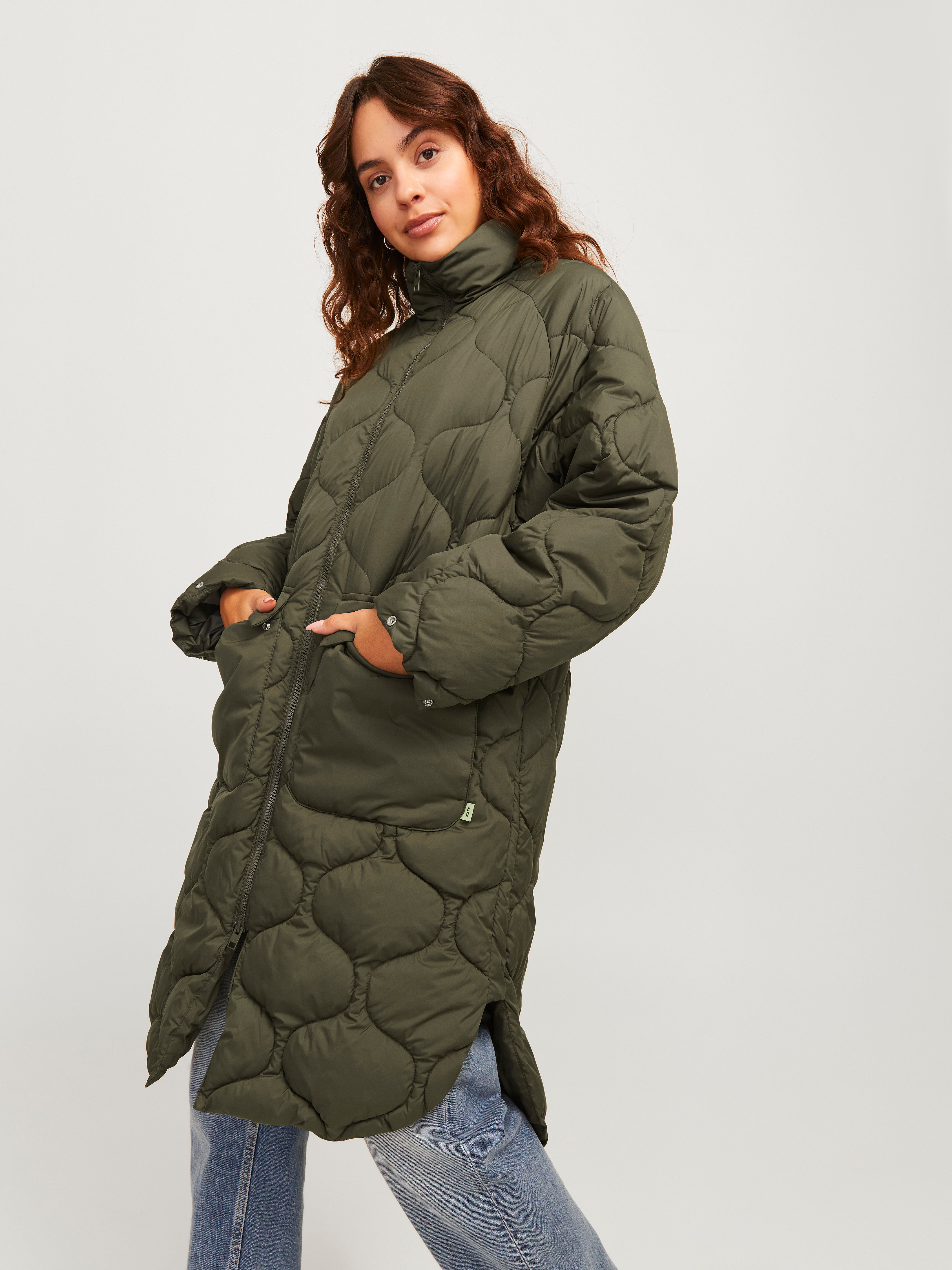 Oversized Quilted Liner Jacket | Gap