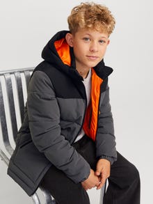 Jack & Jones Puffer jacket Junior -Asphalt - 12258547