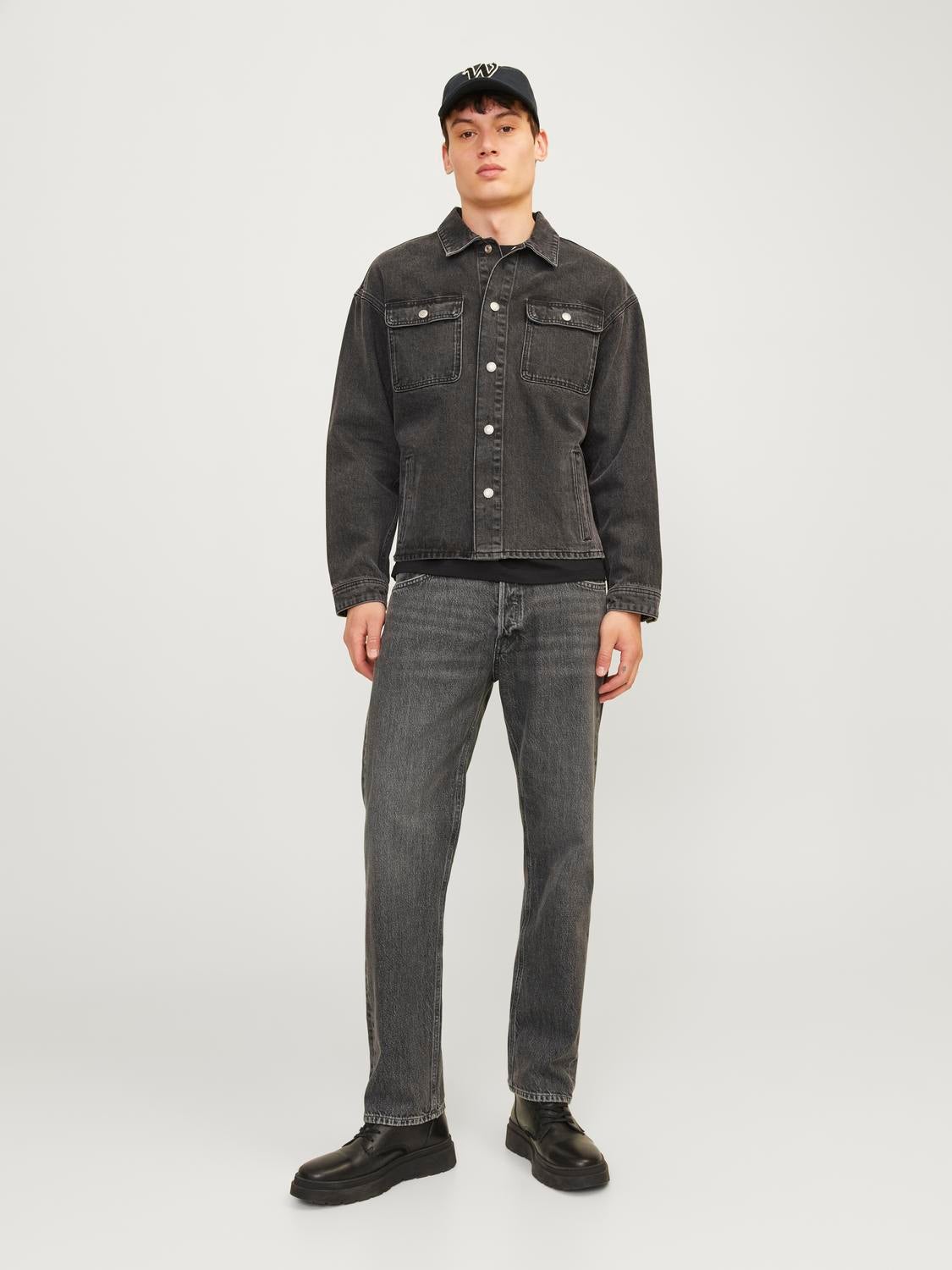 JACK & JONES Jeans Relaxed Fit JJICHRIS Jjoriginal SBD 444 Noos - Cotone Comfort, Lavabili In Lavatrice