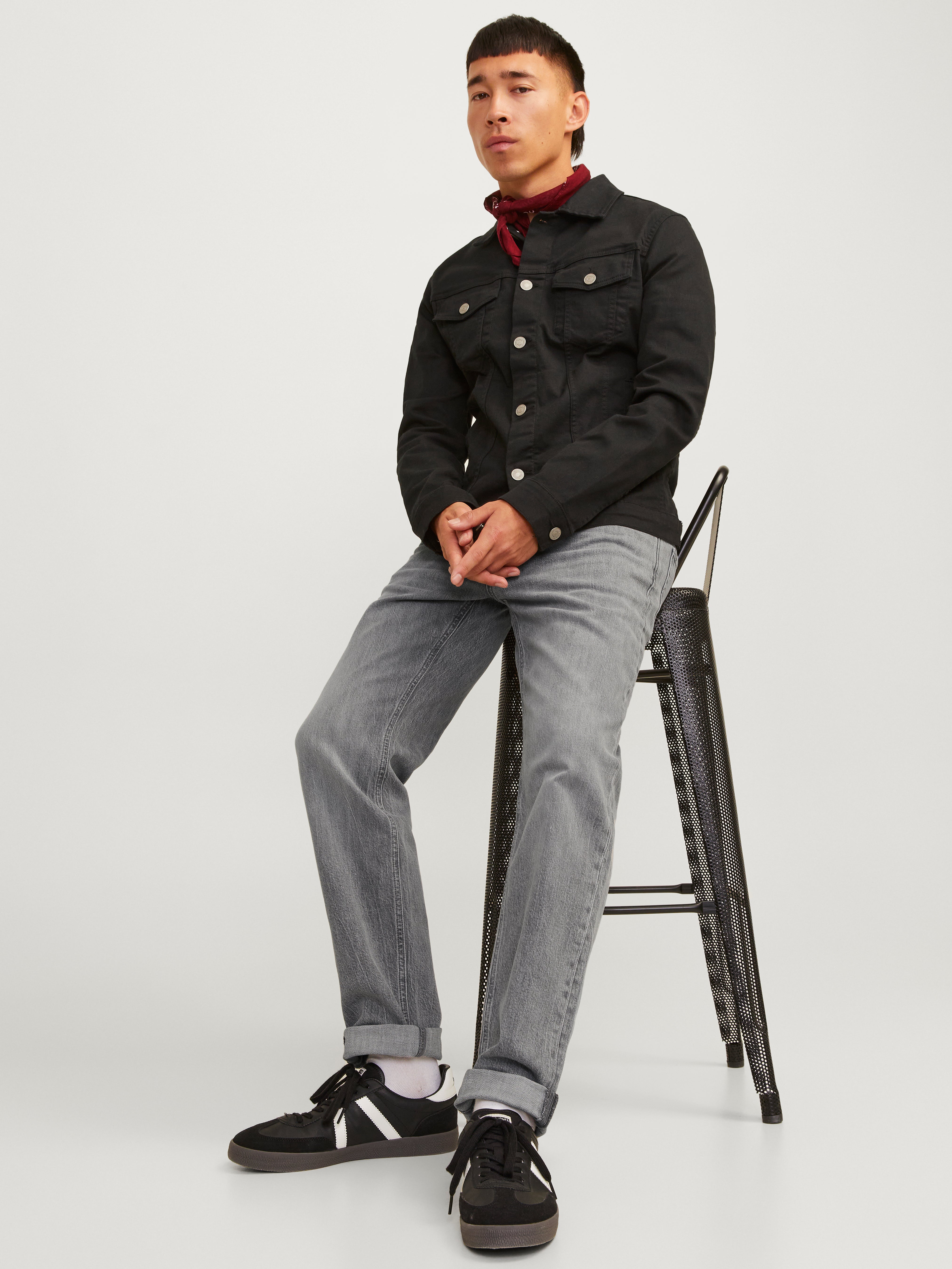 JJIMIKE JJORIGINAL SBD 514 Tapered fit jeans | Mittelgrau | Jack 