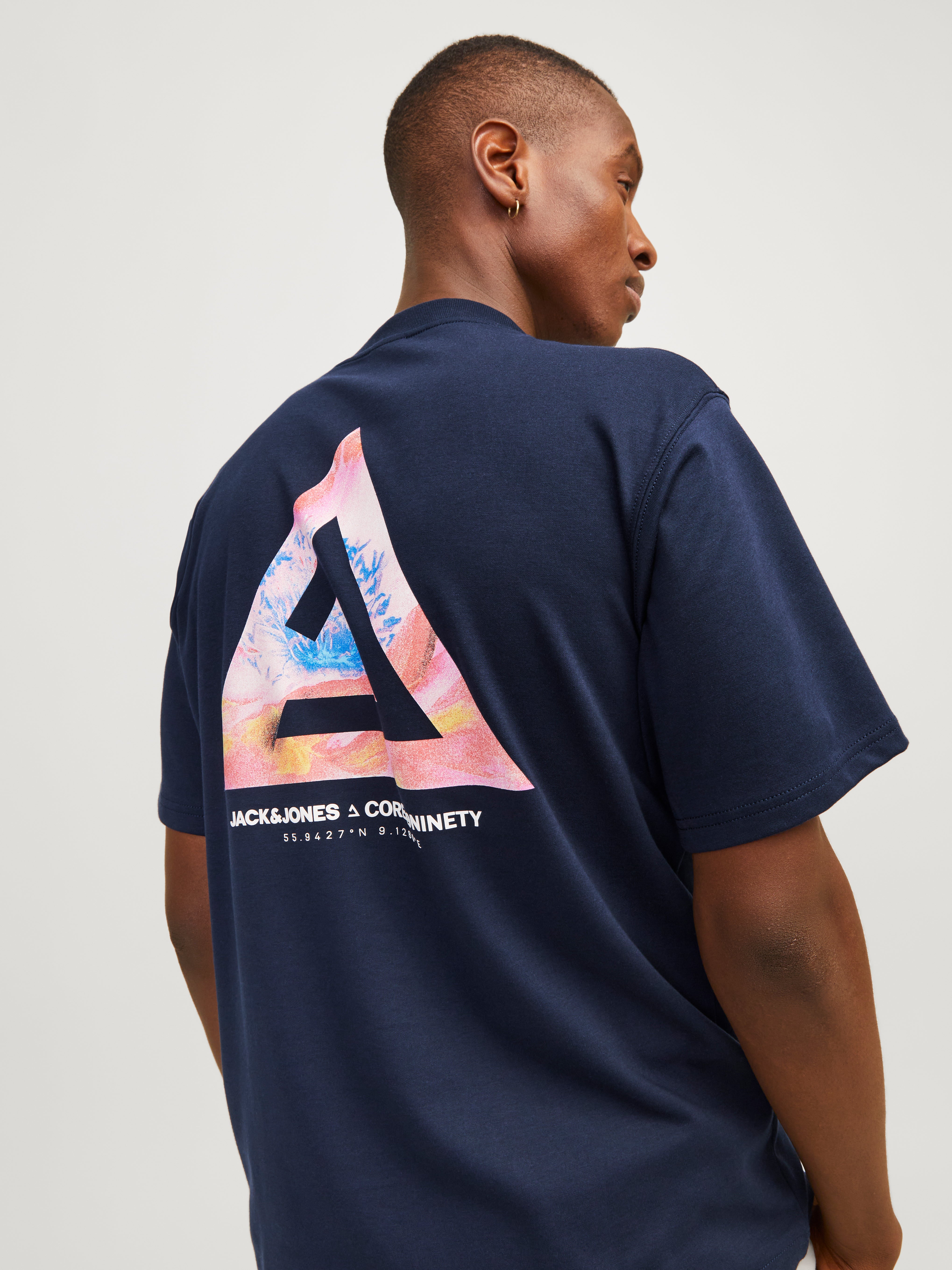 Jack & Jones Printed Crew neck T-shirt - 12258622