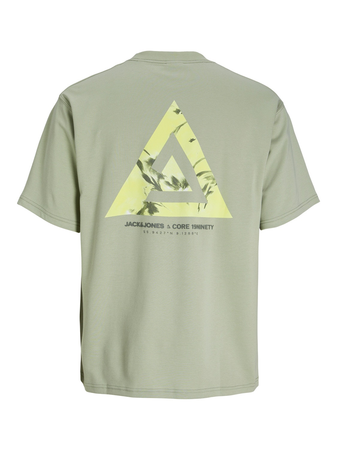 Jack & Jones T-shirt Estampar Decote Redondo -Desert Sage - 12258622