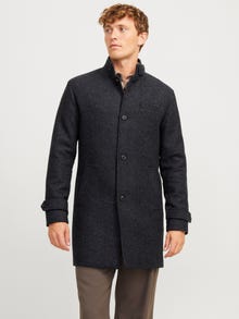 Jack & Jones Abrigo de lana -Dark Grey Melange - 12258672
