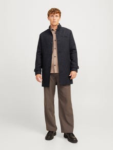 Jack & Jones Abrigo de lana -Dark Grey Melange - 12258672