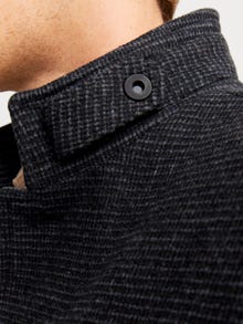 Jack & Jones Abrigo de lana -Dark Grey Melange - 12258672
