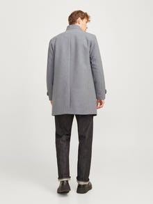 Jack & Jones Płaszcz wełniany -Light Grey Melange - 12258672
