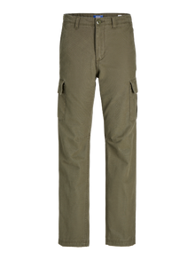 Jack & Jones Relaxed fit trousers Mini -Olive Night - 12258734