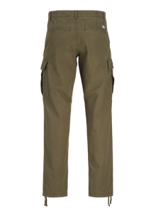 Jack & Jones Relaxed fit trousers Mini -Olive Night - 12258734