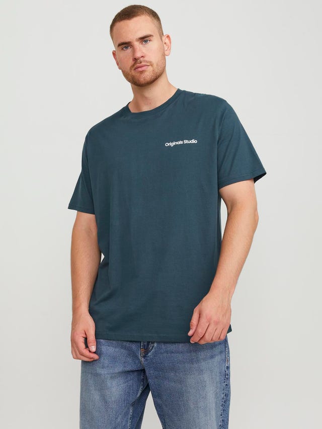 Jack & Jones Plus Size Gedrukt T-shirt - 12258772