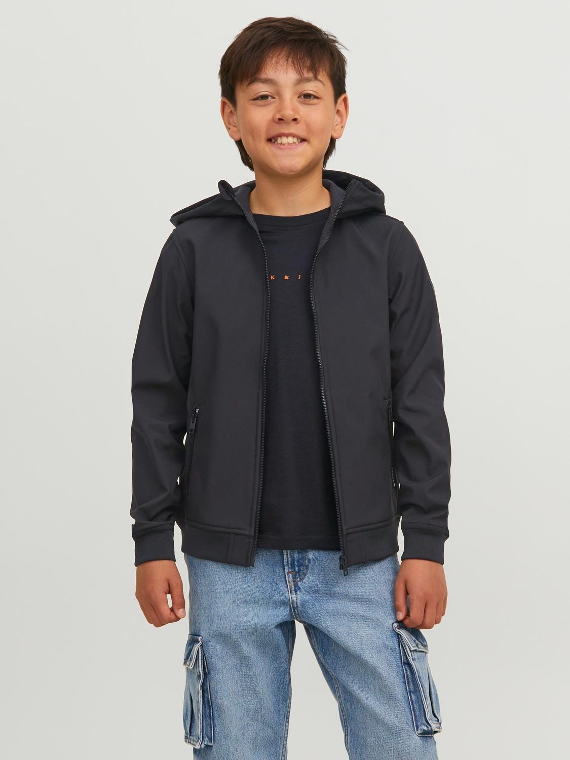 Jack & Jones Casaco Softshell Mini -Black - 12258816