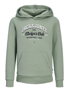 Jack & Jones Logotipas Džemperis Mini -Iceberg Green - 12258824