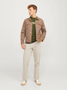 Jack & Jones JJIEDDIE JJORIGINAL MF 400 Jeansy o kroju loose -Winter Twig - 12258833