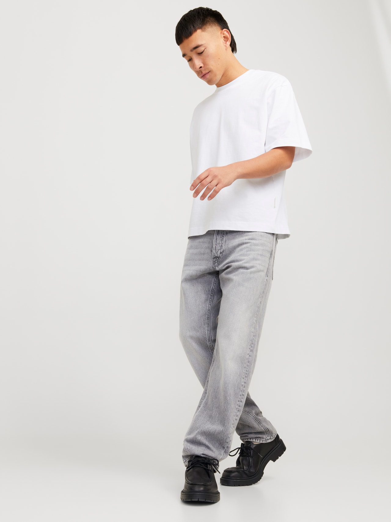 JACK & JONES Heren Jeans Jjichris Jjoriginal Akm 918 Noos Pls - Losse Pasvorm Plus Size