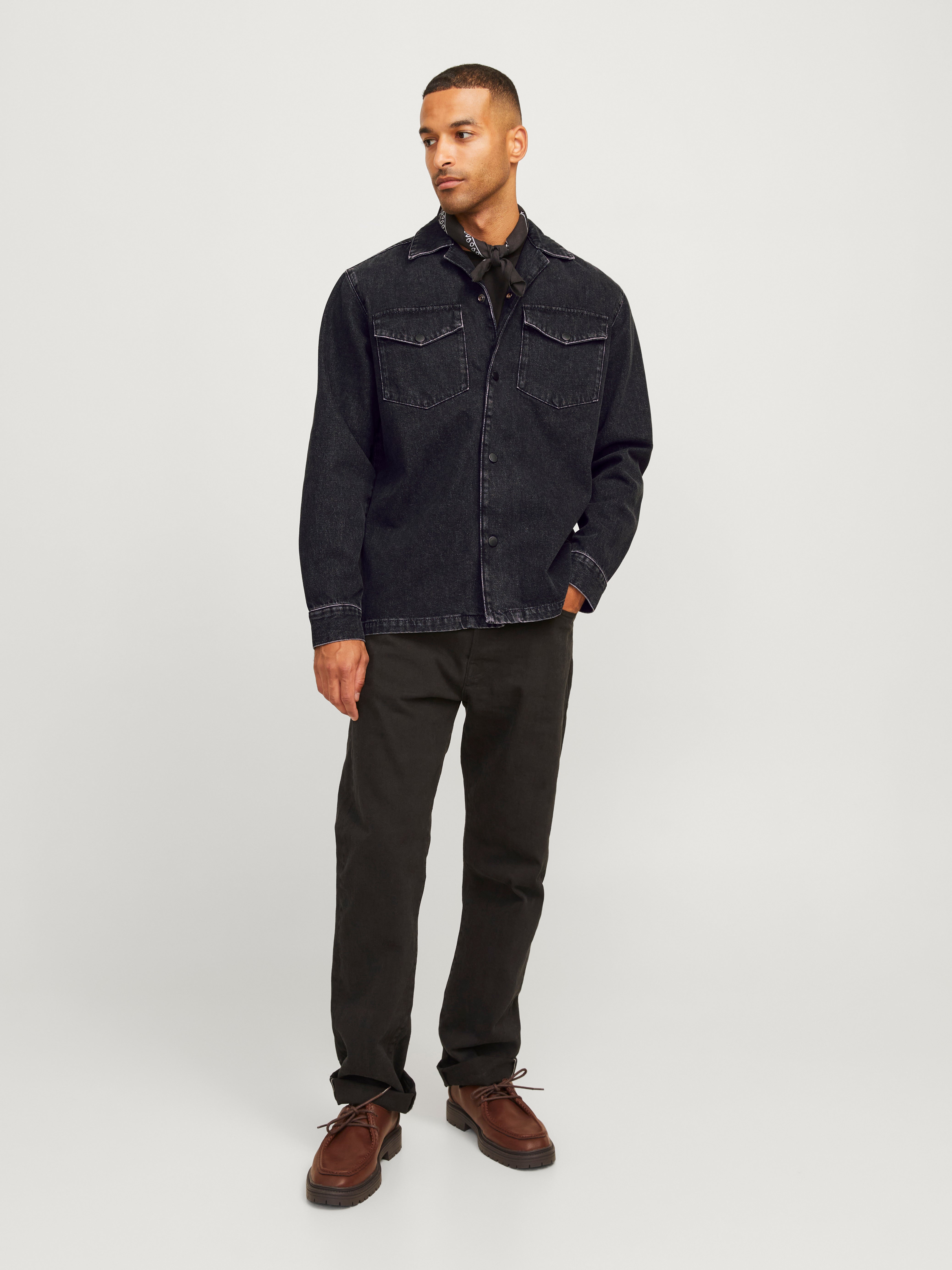 Jeans Uomo JACK & JONES RDD Royal RE 328 | Regular Fit Relaxed Fit | 100% Cotone | Vestibilità Comoda - 2