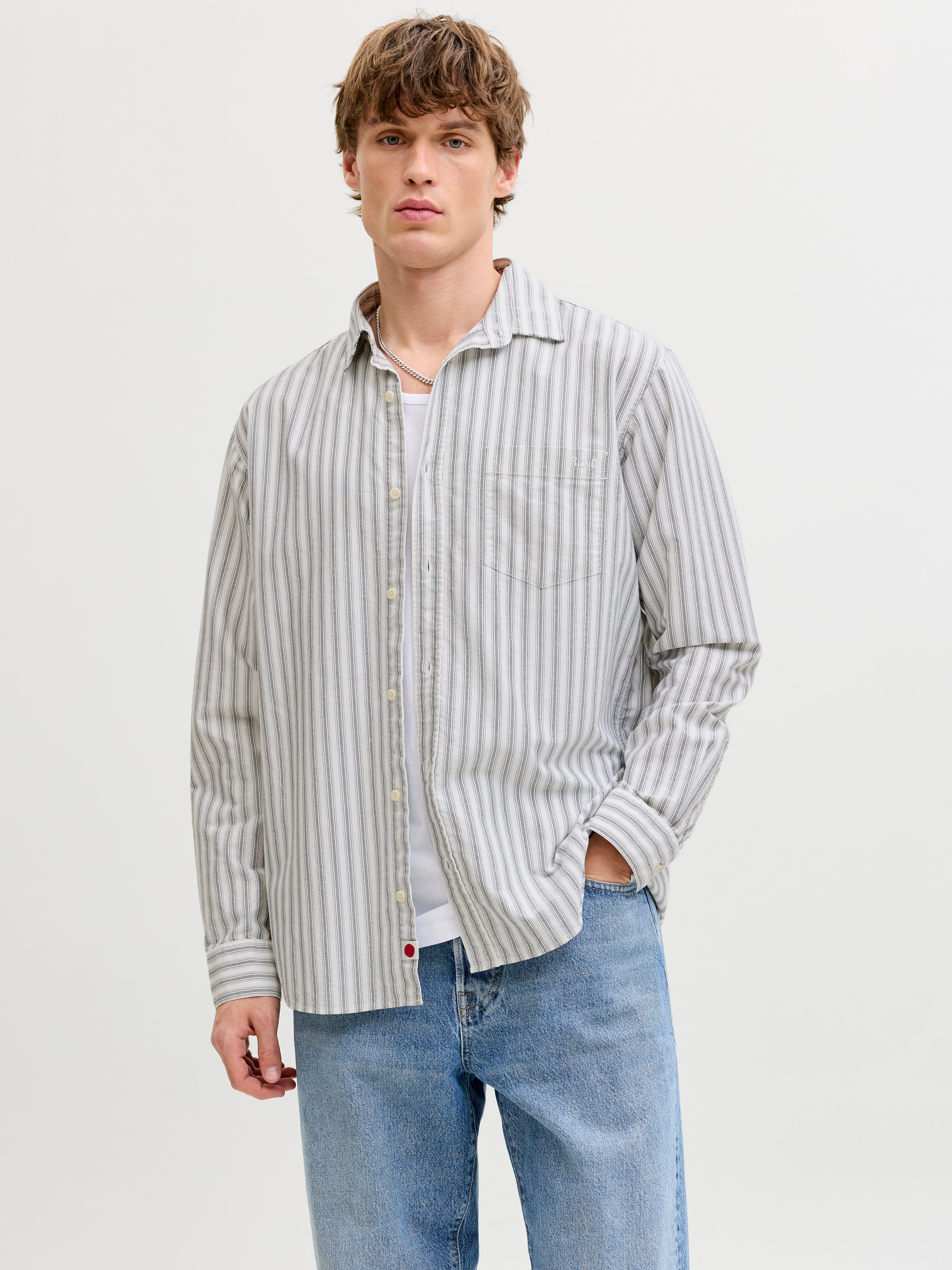 Rdd Gestreiftes Hemd