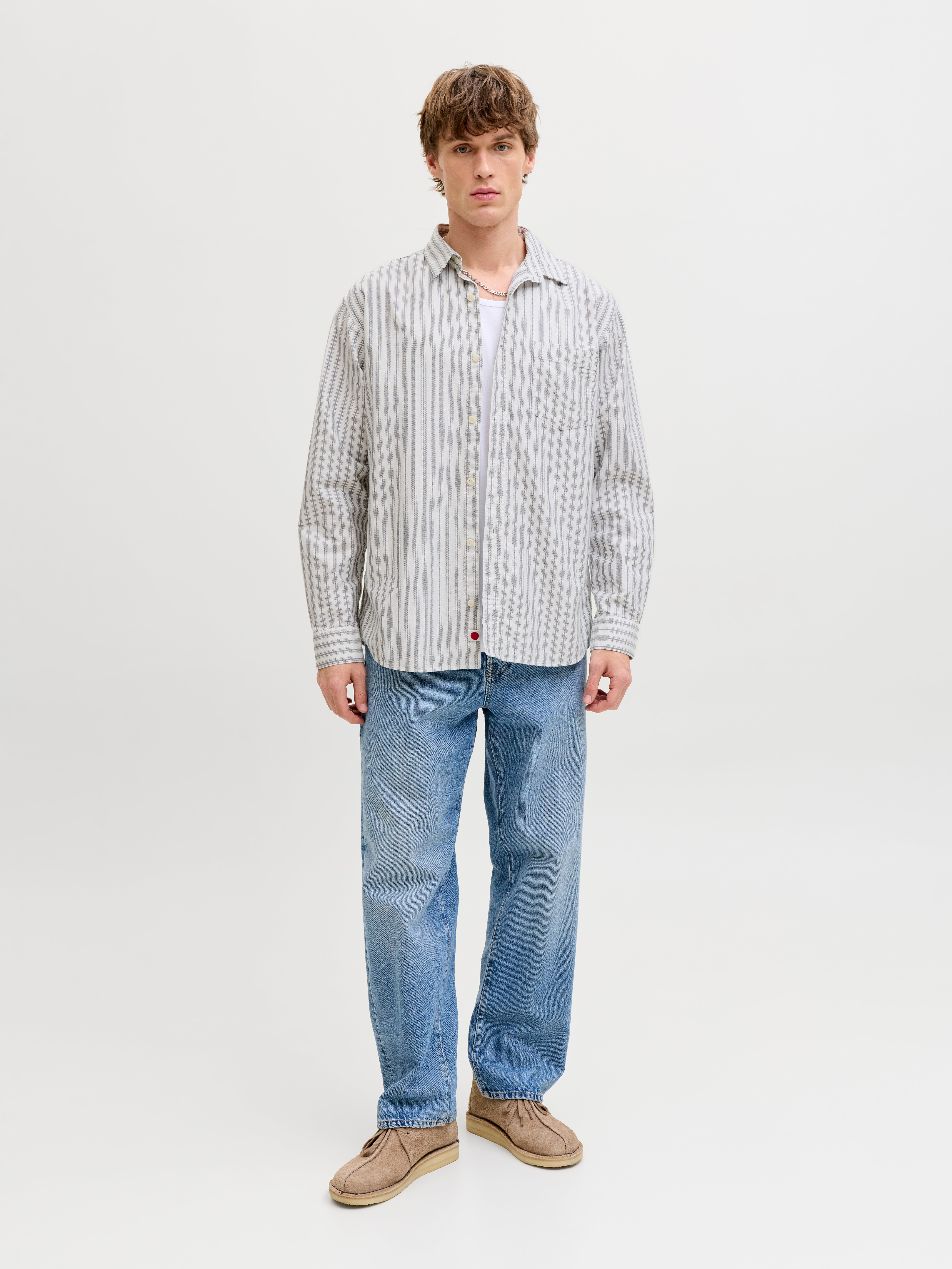 Thumbnail - Rdd Gestreiftes Hemd