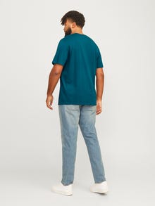 Jack & Jones Plus Size T-shirt Logo -Deep Teal - 12258870