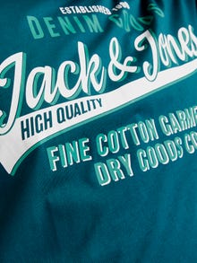 Jack & Jones Plus Size T-shirt Logo -Deep Teal - 12258870