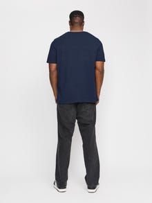 Jack & Jones Plus Size Logo Tricou -Sky Captain - 12258870