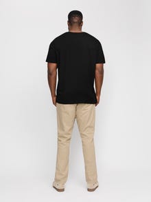Jack & Jones Plius Logotipas Marškinėliai -Black Ink - 12258870