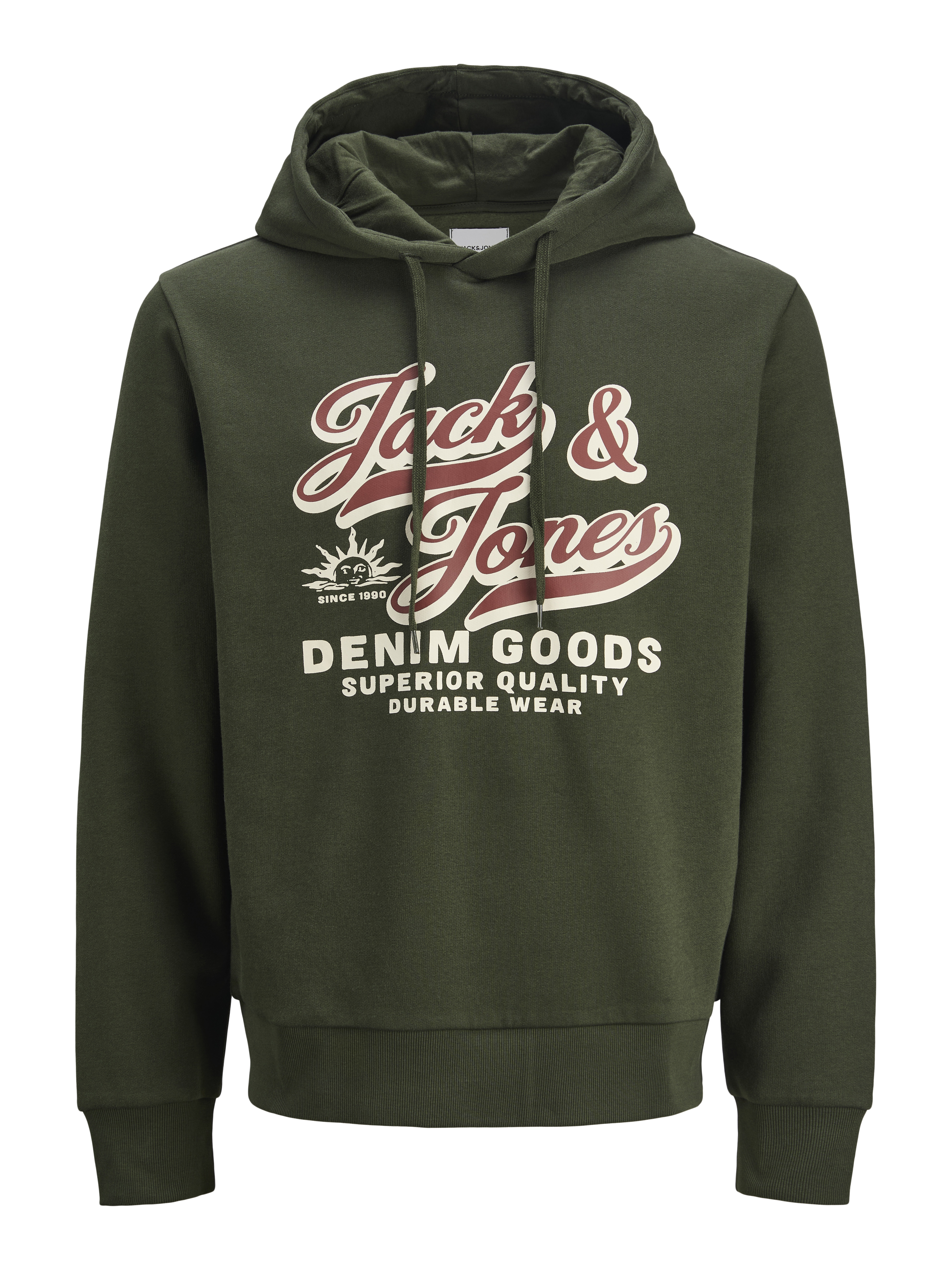 Thumbnail - Plus Size Logo Kapuzenpullover