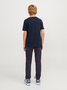 Jack & Jones Logo T-shirt For boys -Navy Blazer - 12258876