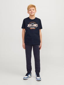 Jack & Jones Logo T-shirt Voor jongens -Navy Blazer - 12258876