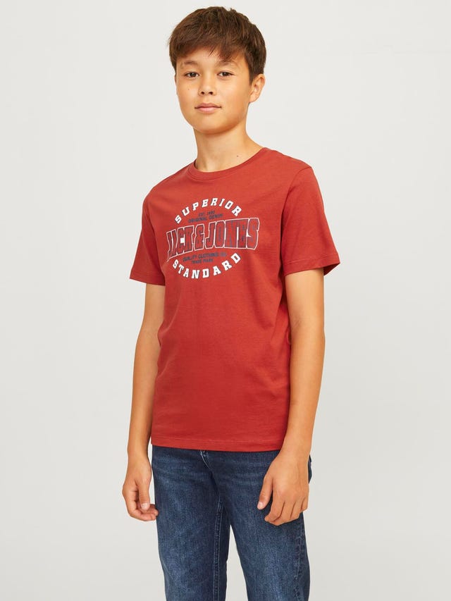 Jack & Jones Logo T-shirt Für jungs - 12258876