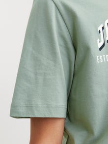Jack & Jones Z logo T-shirt Junior -Iceberg Green - 12258876