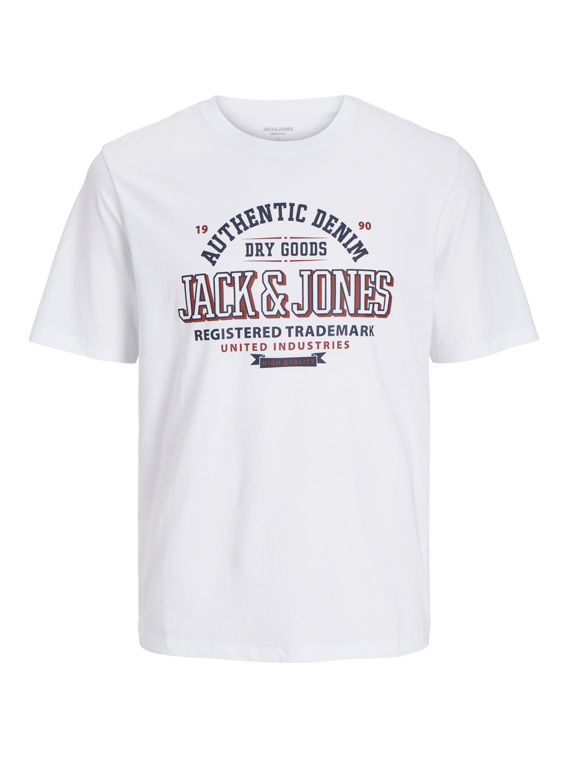 Jack & Jones T-shirt Logo Mini -White - 12258877