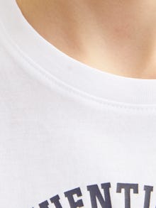 Jack & Jones Logo T-skjorte Mini -White - 12258877