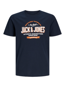 Jack & Jones Logotipas Marškinėliai Mini -Navy Blazer - 12258877