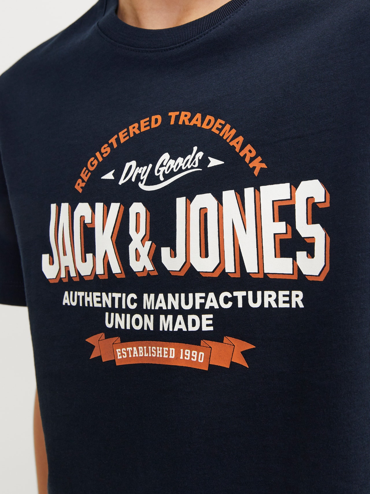 Jack & Jones Logotyp T-shirt Mini -Navy Blazer - 12258877