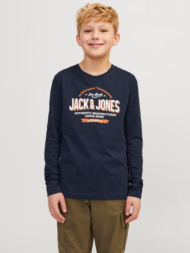 Jack & Jones Logo T-shirt Für jungs - 12258880