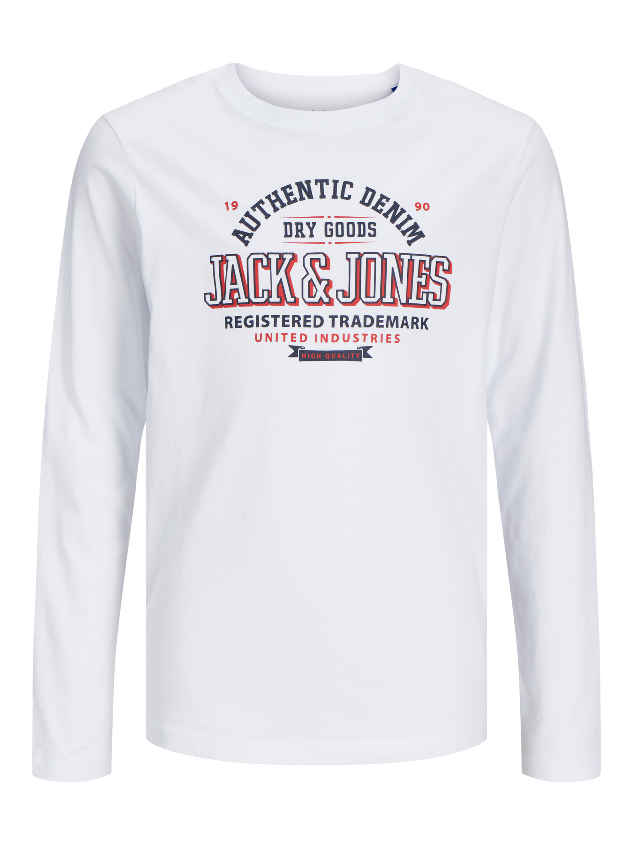 Jack & Jones Logo T-shirt For boys -White - 12258880
