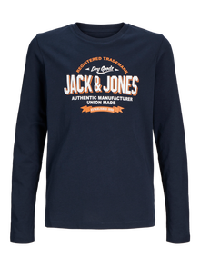 Jack & Jones Logo T-särk Mini -Navy Blazer - 12258882