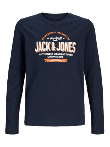 Jack & Jones T-shirt Con logo Mini -Navy Blazer - 12258882