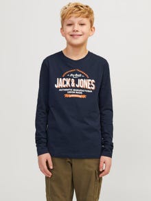 Jack & Jones Logo T-shirt Mini -Navy Blazer - 12258882