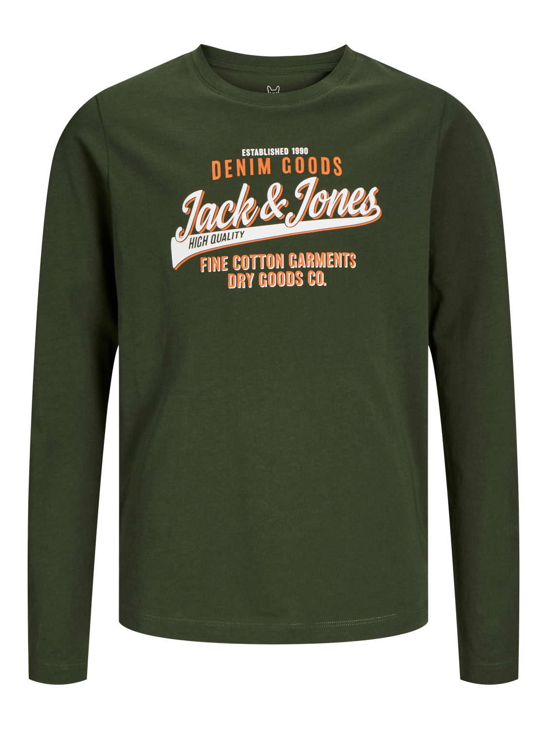 Jack & Jones Minipituinen Logo T-paita -Kombu Green - 12258882